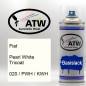 Preview: Fiat, Pearl White Tricoat, 020 / PWH / KWH: 400ml Sprühdose, von ATW Autoteile West.